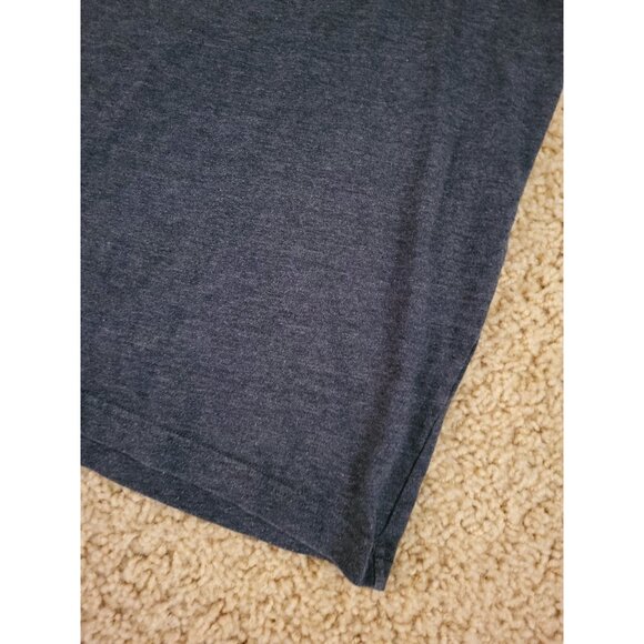 Under Armour Men's T-Shirt Short Sleeve Size L Athletic Graphic Logo Shirt Gray - Picture 3 of 13